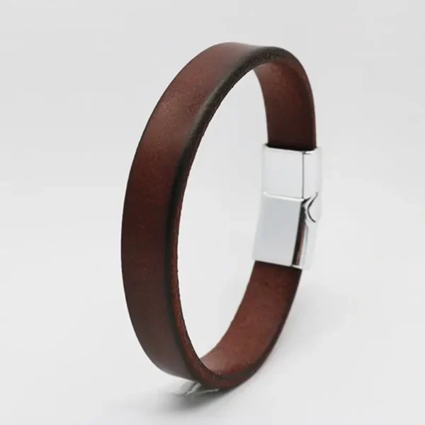Jiayiqi Vintage Genuine Leather Wrap Cord Cuff Bracelet For Hand Wrist Wristband Men Woman Punk Bangle Couple Jewelry Gift 1