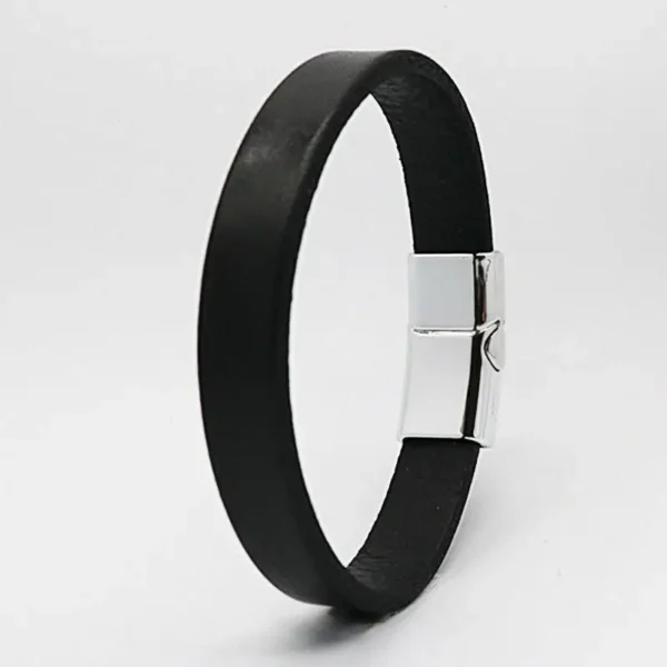 Jiayiqi Vintage Genuine Leather Wrap Cord Cuff Bracelet For Hand Wrist Wristband Men Woman Punk Bangle Couple Jewelry Gift 5